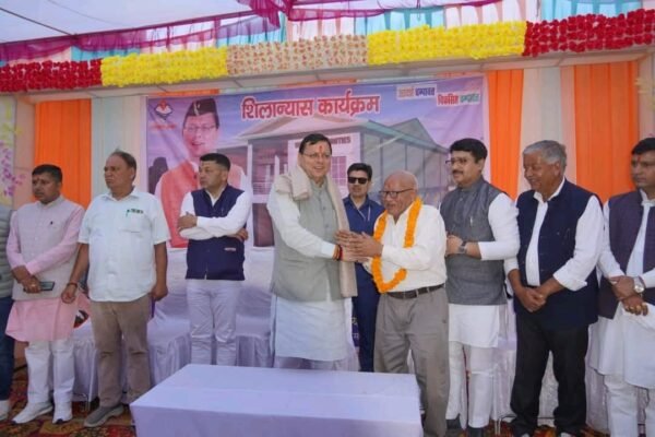 सीएम धामी ने अमोड़ी में ₹1.60 करोड़ की लागत से बनने वाली “वे साइड एमिनिटी” का किया शिलान्यास / भूमि पूजन