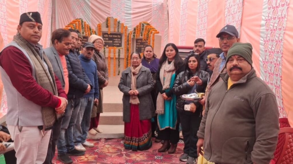 शहरी सौंदर्यीकरण और हरित क्षेत्रों के विकास पर एमडीडीए का फोकस,नींबूवाला में शहीद पार्क का लोकार्पण