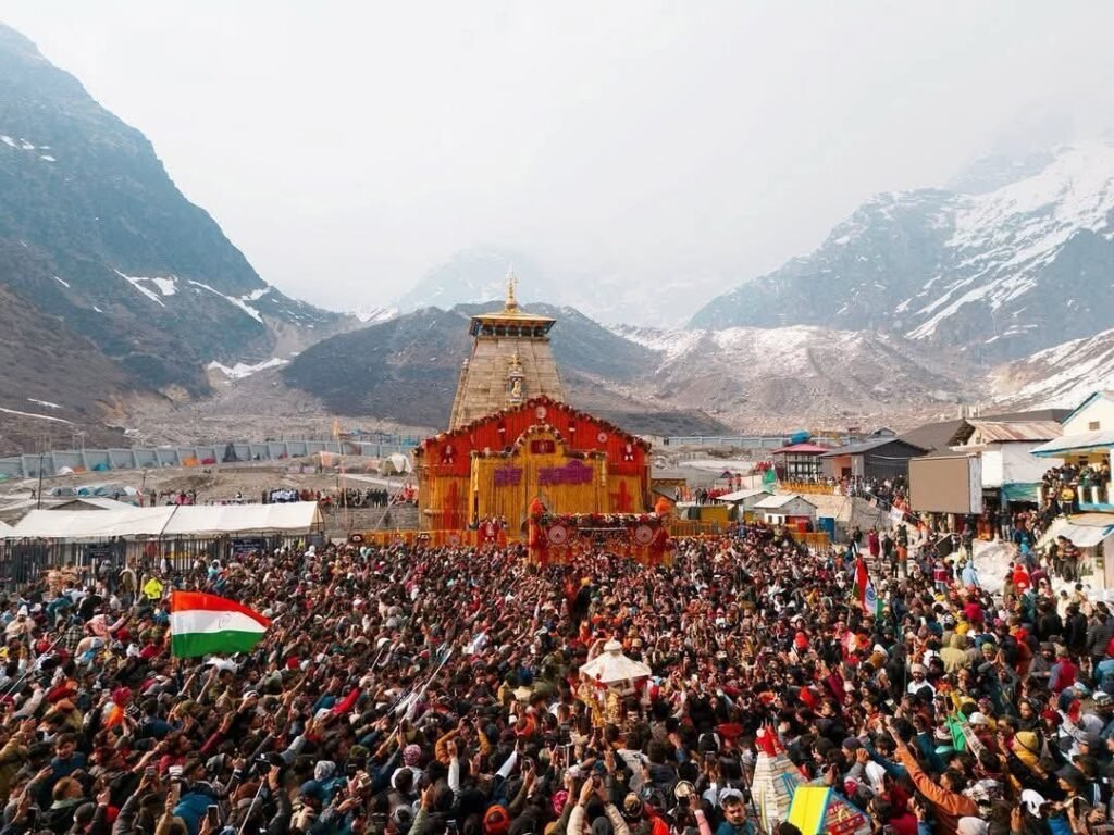 ग्यारहवें  ज्योर्तिलिंग श्री केदारनाथ धाम के कपाट खुले