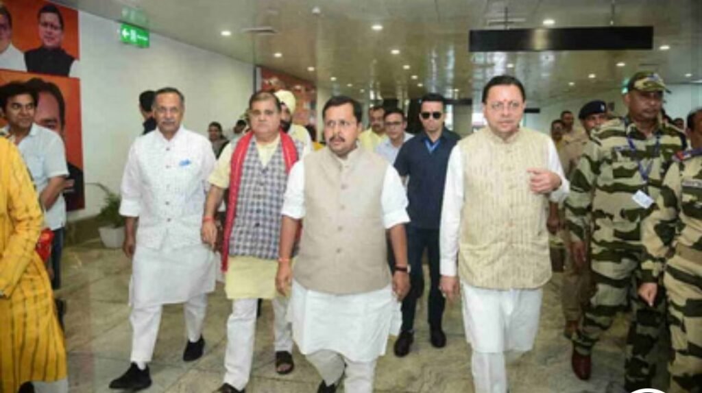 भाजपा के राष्ट्रीय अध्यक्ष नितिन नवीन तीन दिवसीय दौरे पर उत्तराखंड पहुंचे